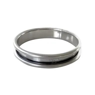 Louis Tellier 834995 Pastry Ring - 2½" Dia x ½" H Stainless Steel, 1"-3" Cut, Up To 1" Deep