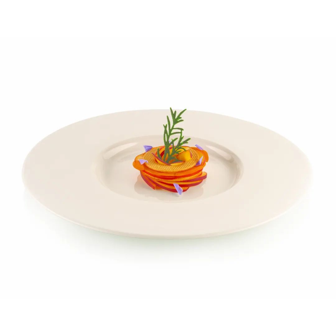 Louis Tellier ROSMARINO Silicone Baking & Pastry Mold, Uncoated, Precise Rosmarino Shaped Treats