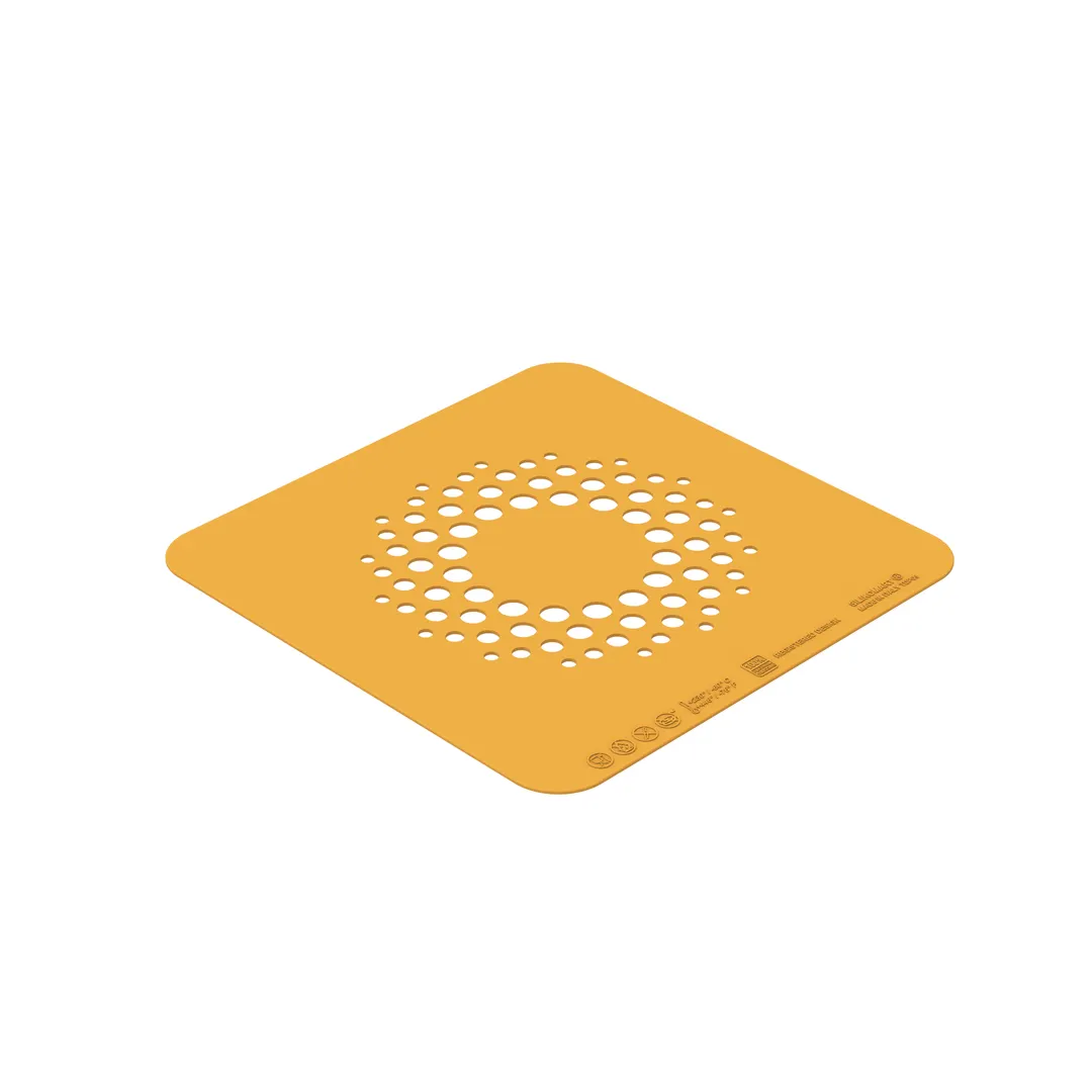 Louis Tellier STENCILGALASSIA Silicone Pastry Mold, 3.93" Dia. x 0.03" H, 0.08 oz., Uncoated