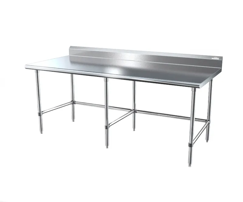 NBR Equipment TS6-8424R5-X Stainless Steel Top 73" - 84" Work Table