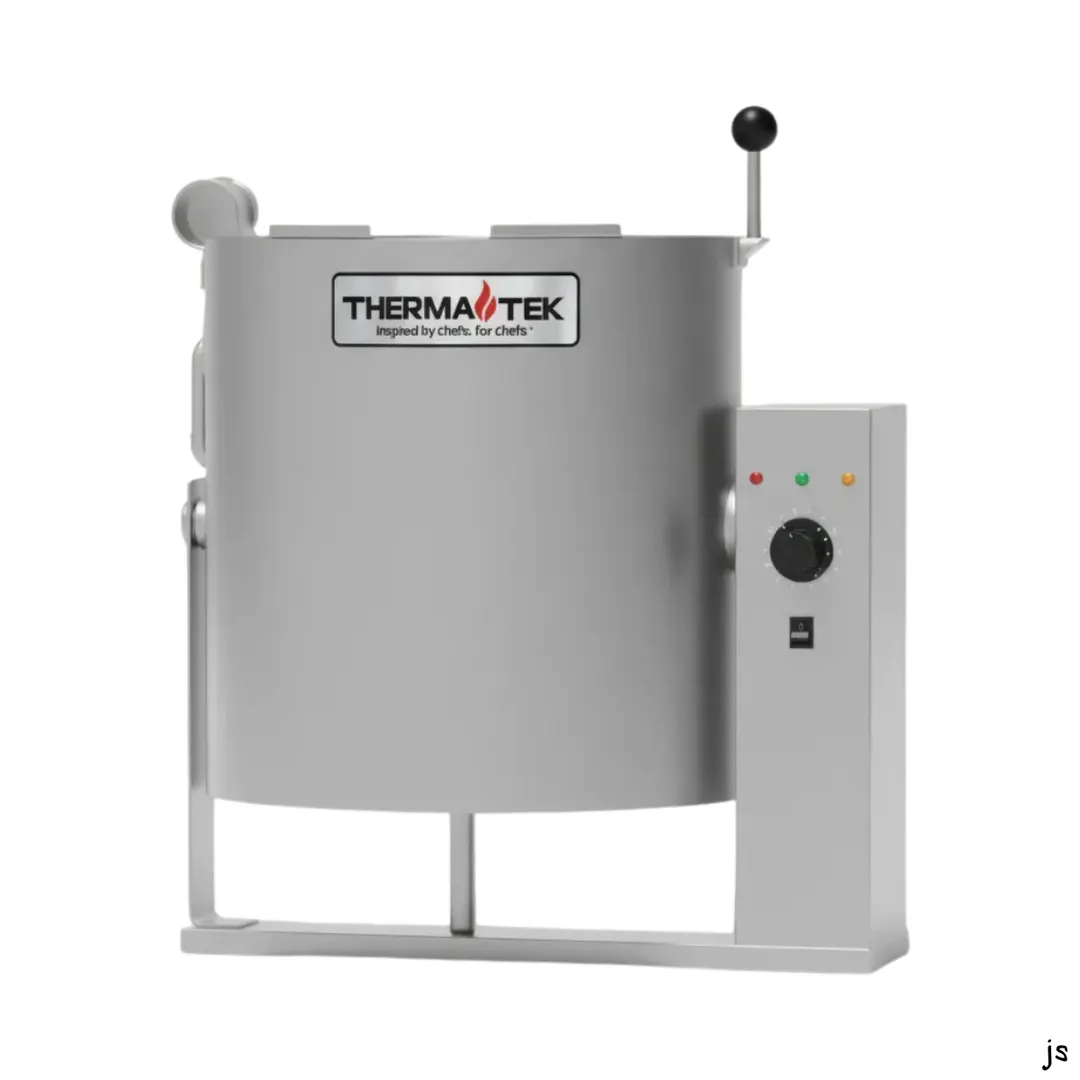 Therma-Tek TT-TT2/3J-T-E20QT 5 Gallon Countertop Tilting 2/3 Steam Jacketed Electric Kettle