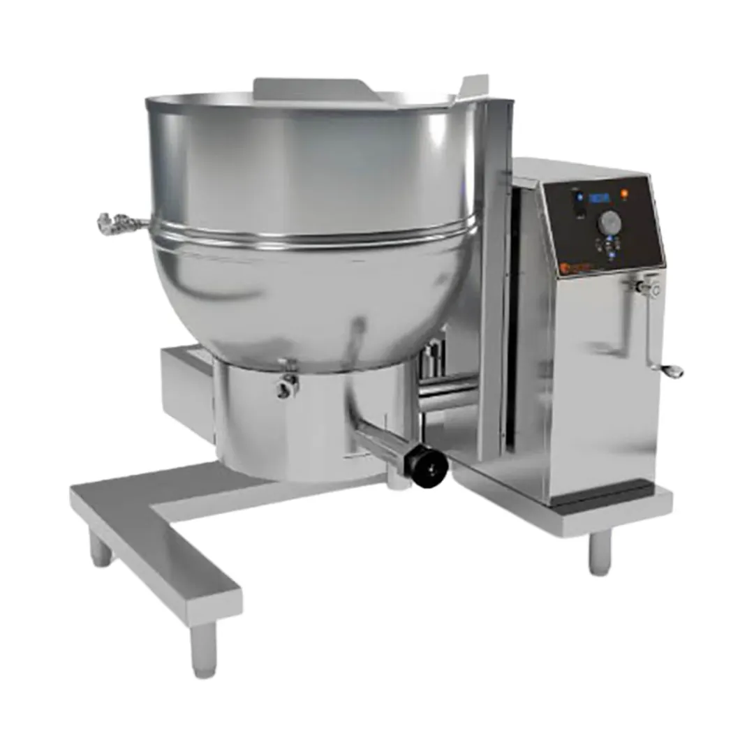 Groen DEE/4-20C 20 Gallon Floor Tilting 2/3 Steam Jacketed Electric Kettle, Classic Controls