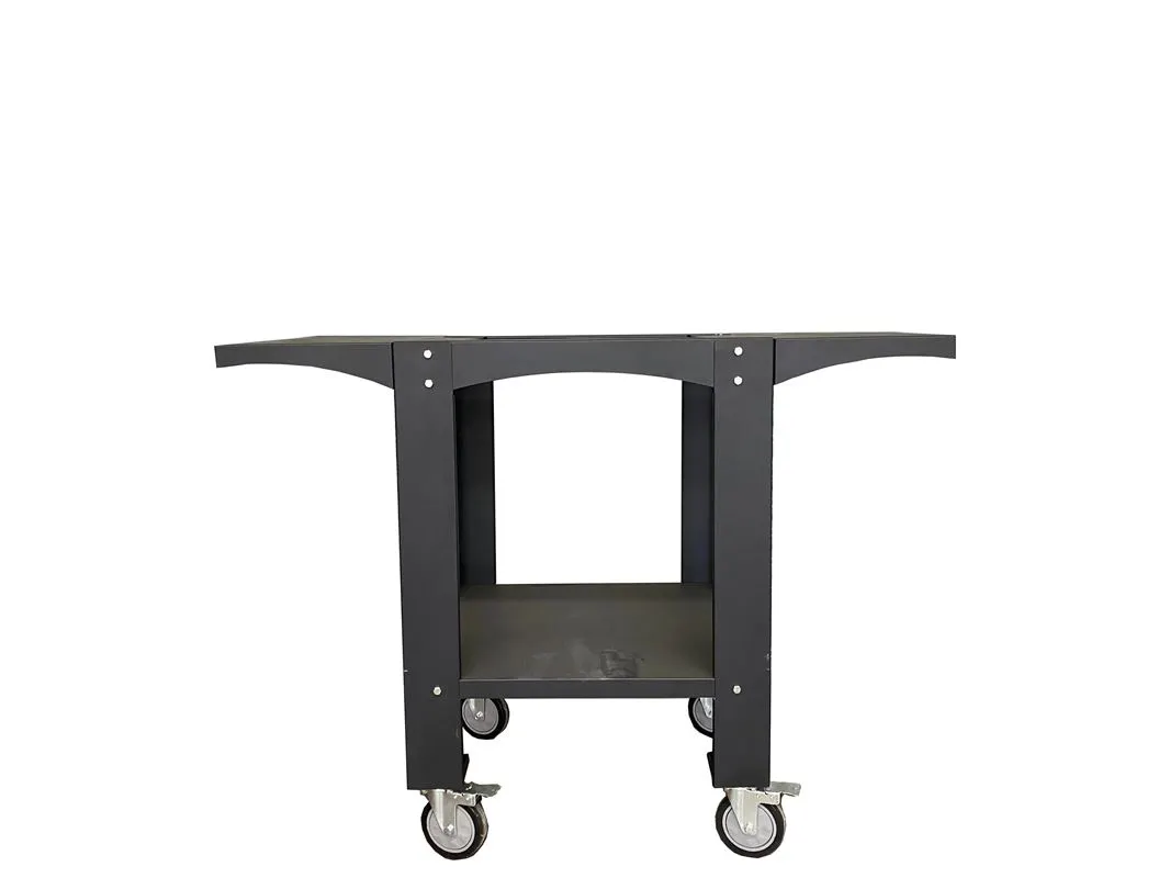 WPPO WKCT-BK25 Karma 25 Easy Transportation Black Cart - Portable Outdoor Kitchen Accessory