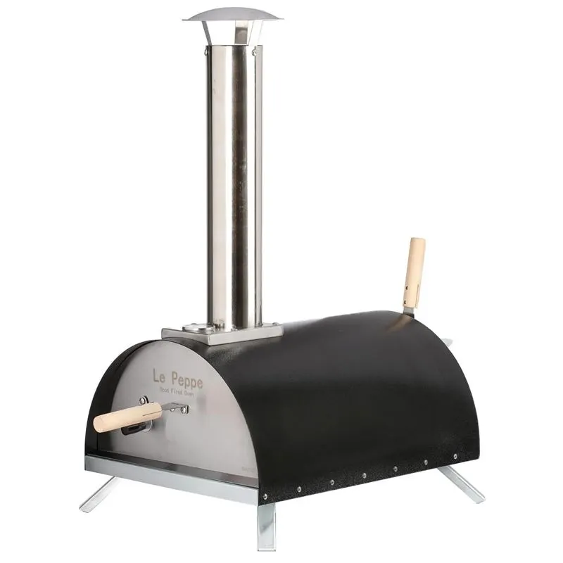 WPPO WKE-01-BLK Wood / Coal / Gas Fired Oven