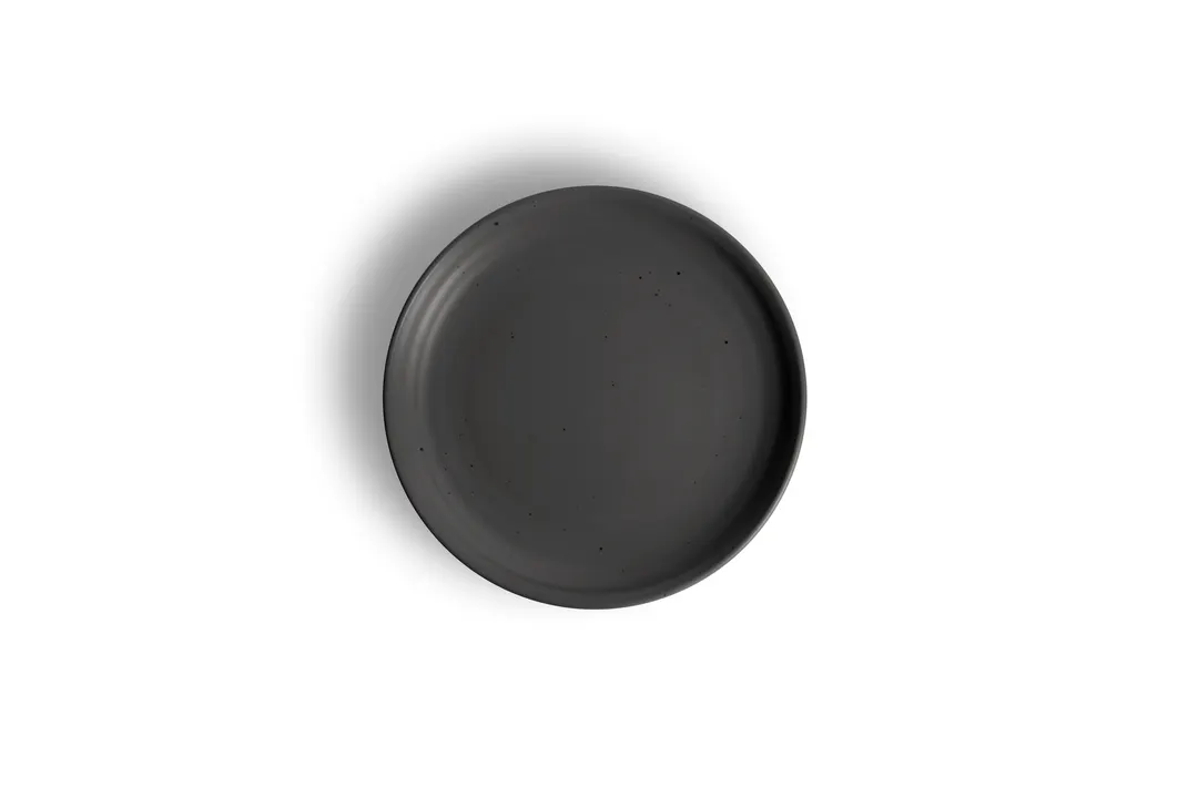 Ariane Porcelain AARARN033011017 Artisan Coupe Plate, 6 2/3" Round, Pebble Porcelain, 12/Case