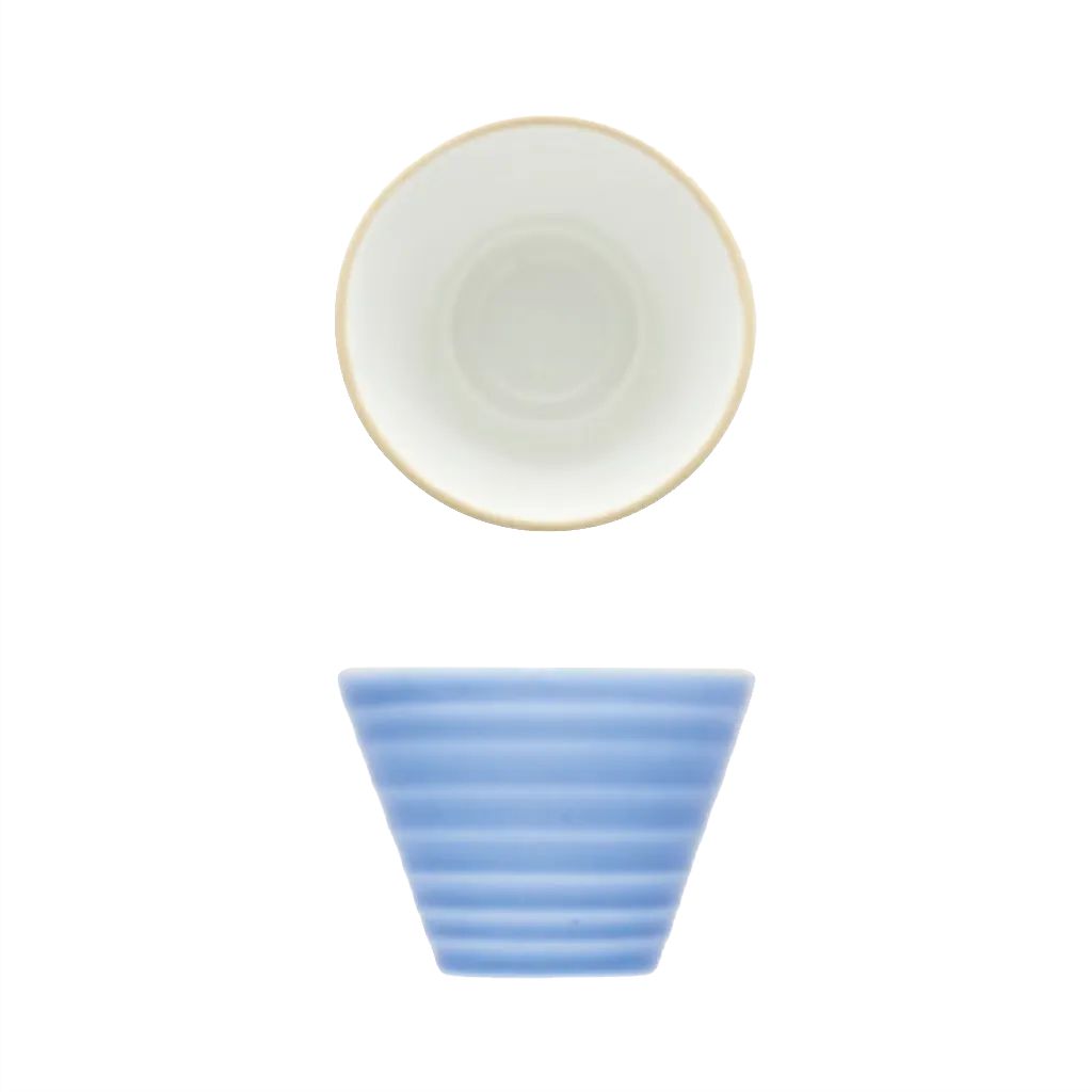 Ariane Porcelain AARARN043034011 Stackable China Bowl 4 1/3" (11 cm) Ocean Porcelain - 6/Case