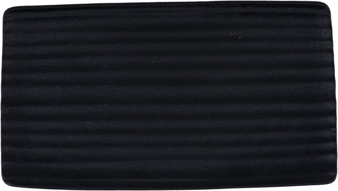 Ariane Porcelain AARARN259011002 China Platter, 14 1/6" x 7 7/8", Black Dazzle, Porcelain - 6/Case