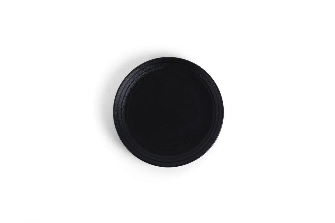 Ariane Porcelain AARARN259011017 - Black Coupe Rim China Plate, 6 2/3" (17 cm) Round Porcelain 12/Case