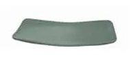 Ariane Porcelain AARARN511011002 Platter, 14 1/6" x 7 7/8", Mist Green Dotts Porcelain - 6/Case