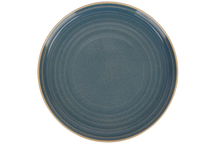 Ariane Porcelain AARARNA87011030 Plate, 11 4/5" Coupe Rim, Reactive Sapphire, Porcelain - 6/Case