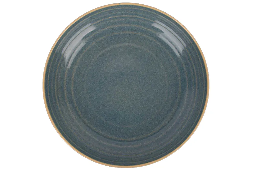 Ariane Porcelain AARARNA87022025 Artisan Bowl, 9" Deep, Reactive Sapphire, Porcelain - 6/Case
