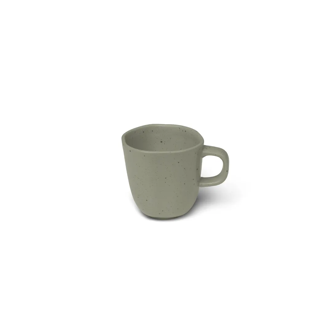 Ariane Porcelain AERARN511044009 Expresso Cups 3 Oz (9 Cl), Mist Green Dotts, Porcelain, 12/Case