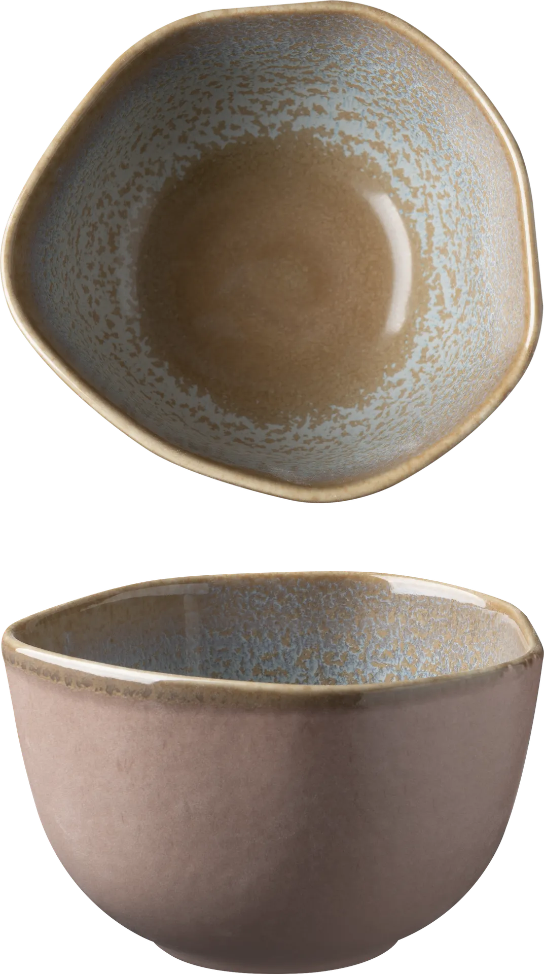 Ariane Porcelain AERARNC98022010 Bowl – 3 3/4" Non-Stackable, Mohenjodaro/Dessert Sage, 12/Case
