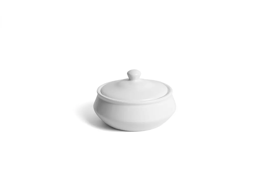 Ariane Porcelain AGNARN000102004 - Ivory Porcelain Bowl & Lid, 10" Diameter, 30 Cl, 4/Case