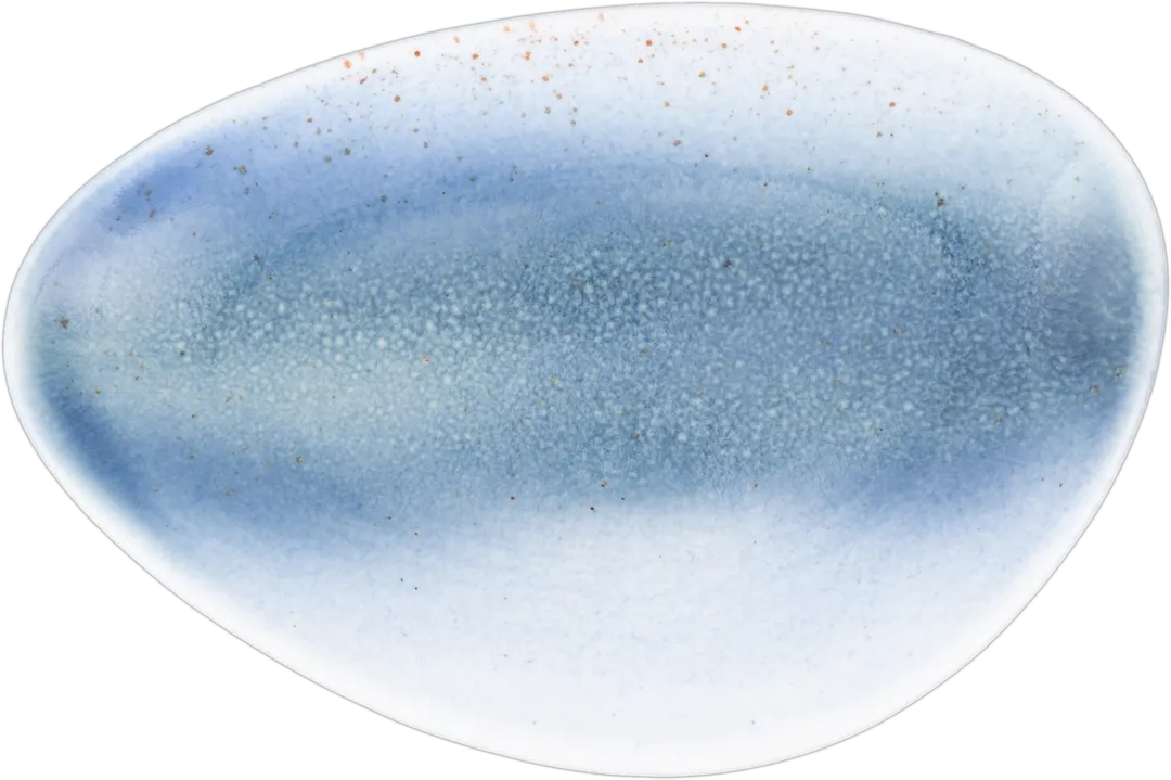 Ariane Porcelain AISARND65011015 Island Triangle Plate, 6" (15 Cm), Porcelain - 12/Case
