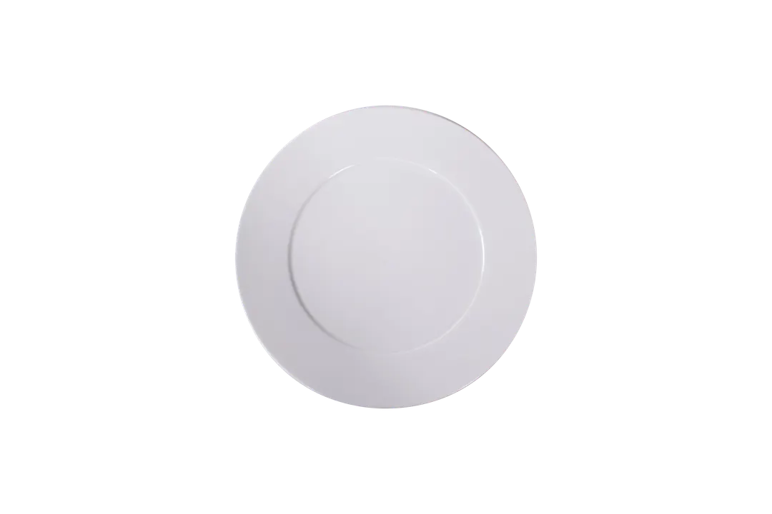 Ariane Porcelain ALGARN000011016 - 12/Case Warm White 6-2/7" Round Porcelain Dinner Plate