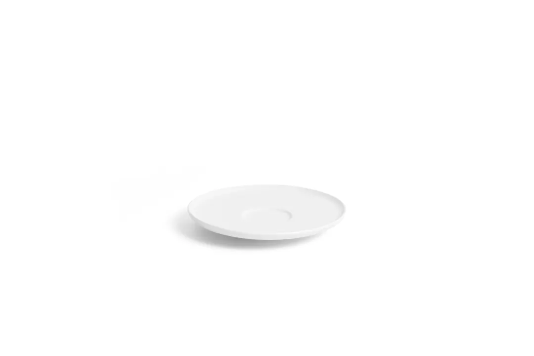 Ariane Porcelain ALGARN000014015 Legacy Saucer, 6" (15 cm), Warm White, Porcelain - 12/Case