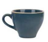 Ariane Porcelain AMKARNA87044007 Mokka Cup, 2 3/8 Oz, Reactive Sapphire, Porcelain - 12/Case