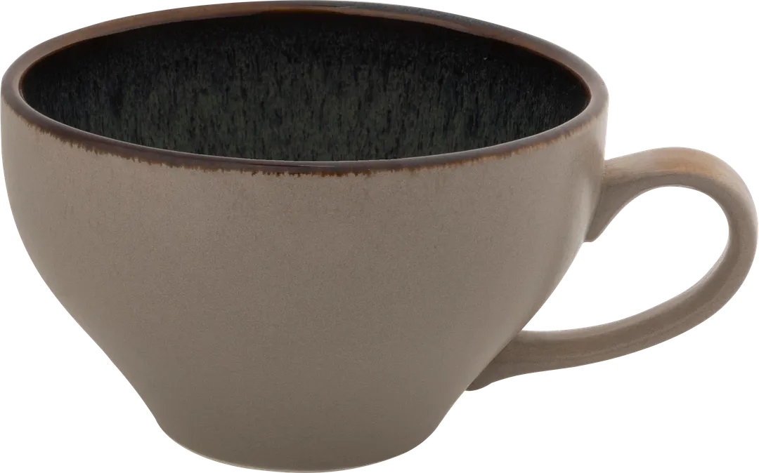 Ariane Porcelain AMKARNC94044030 Mokka Cup 10 1/7 Oz Porcelain Olive Darb I/S Splash O/S - 6/Case