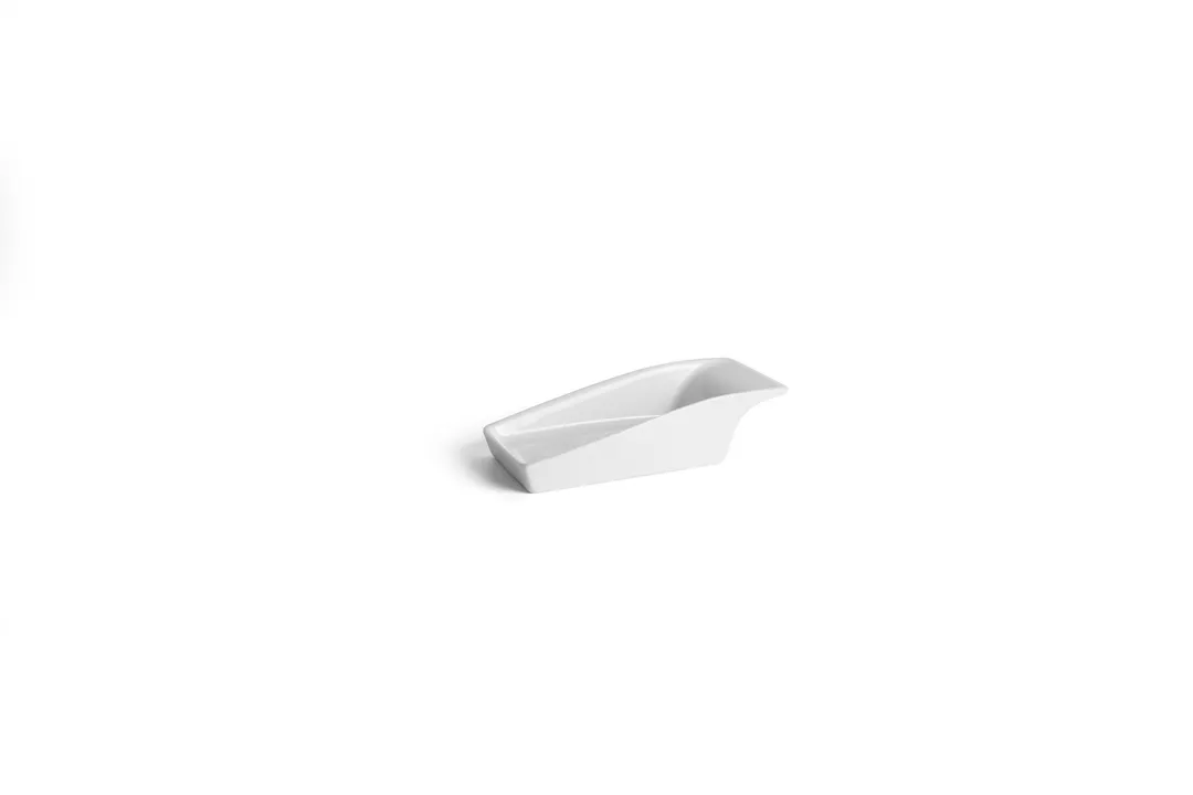 Ariane Porcelain AMNARN000101020 Slope Rectangle Bowl, 4" x 2" x 3 1/3", Ivory Porcelain, 18 Pcs/Case