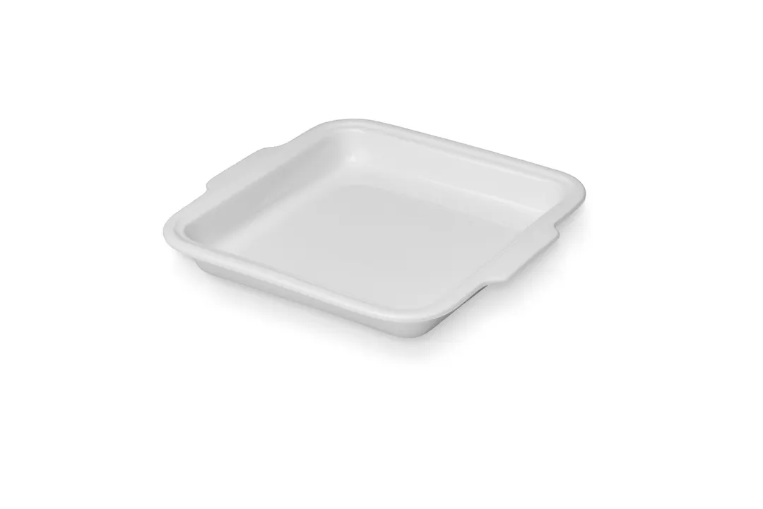 Ariane Porcelain AOTARN000011022 Ivory Square China Plate 8 2/3" x 7 7/8" Porcelain - 3/Case