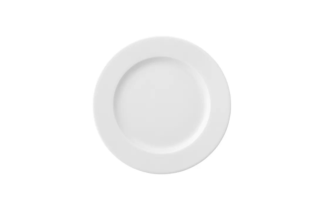 Ariane Porcelain APRARN000011024 9-4/9" Ivory Porcelain Round Plate – 12/Case