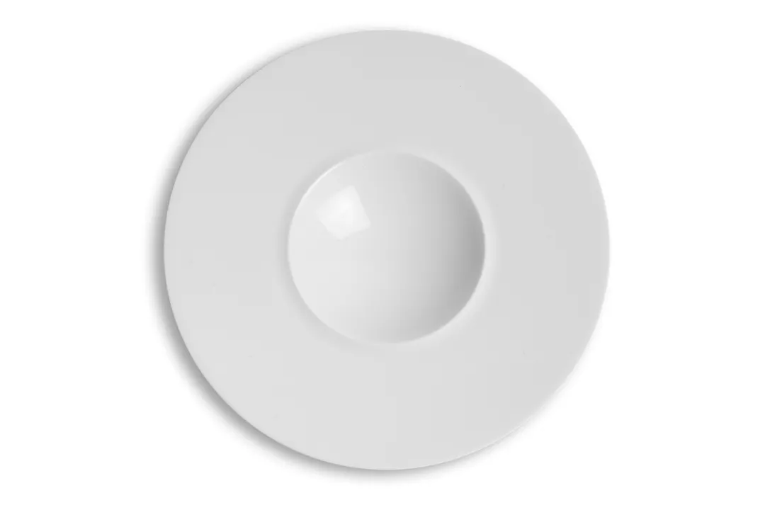 Ariane Porcelain APRARN000012028 Deep Plate, 11" Ivory China Plate - 6/Case
