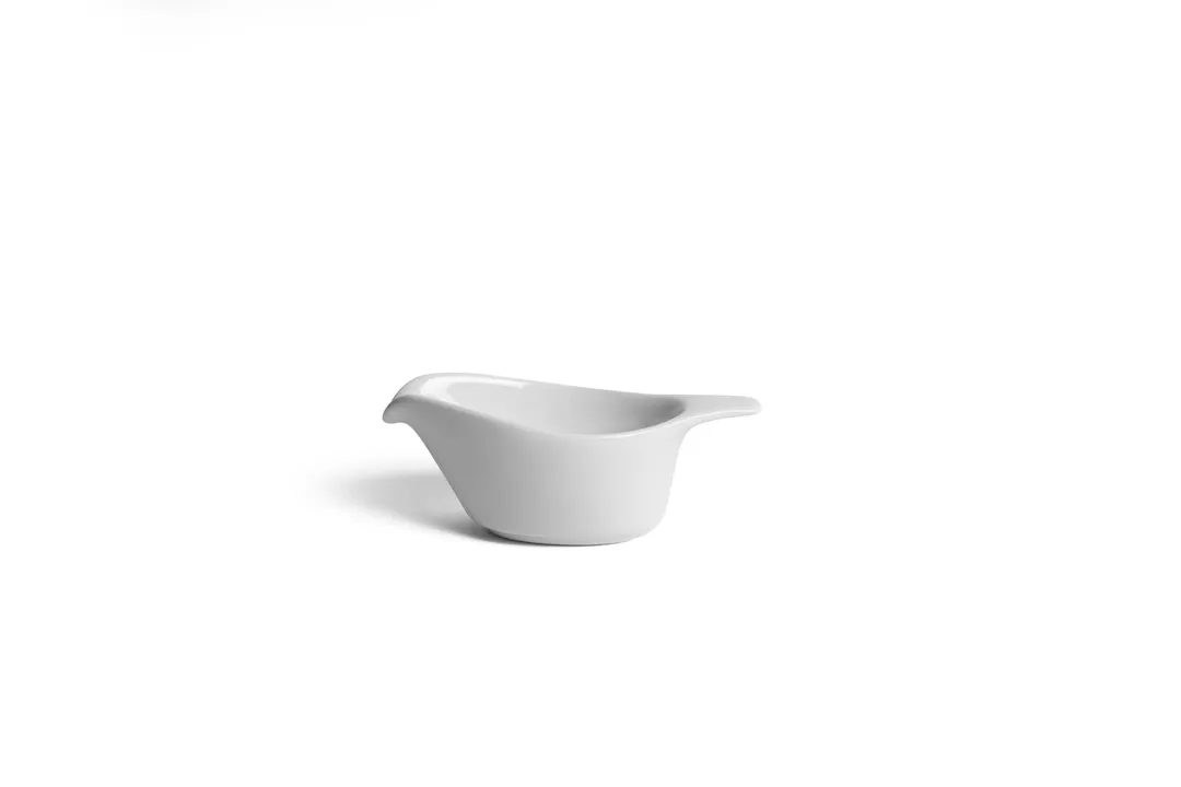 Ariane Porcelain APRARN000033012 Ivory Gravy Boat, 4 5/7" (12 Cm) - 12/Case