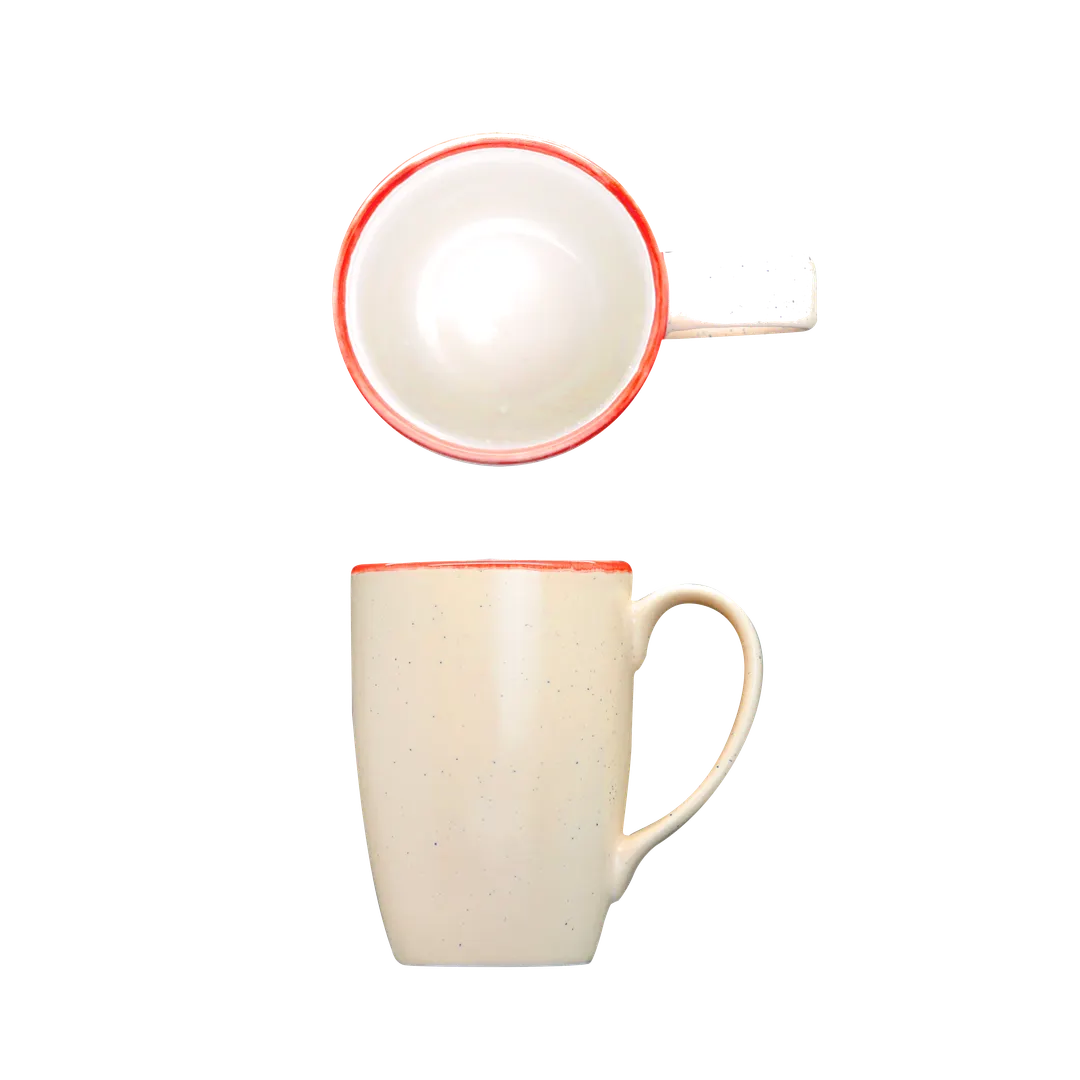 Ariane Porcelain APRARN034054030 China Mug, 10-11 oz, Coast Porcelain, 6/Case