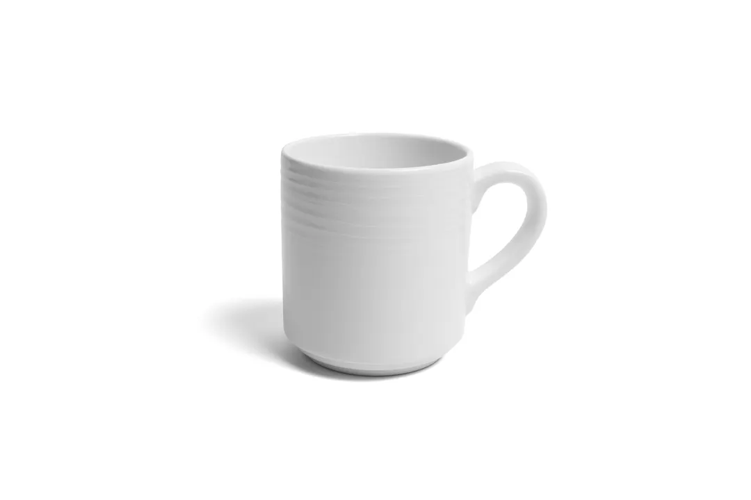Ariane Porcelain APRARN120053030 Stackable Ivory Eclipse China Mug, 10.1 oz, Porcelain - 12/Case