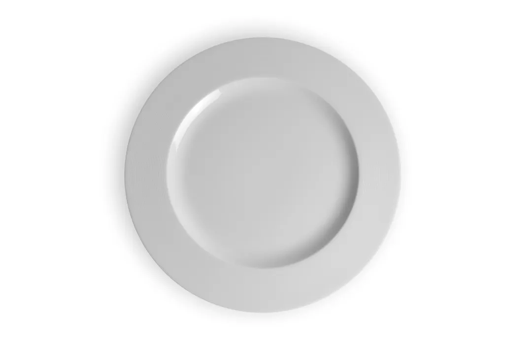 Ariane Porcelain APRARN121011019 China Plate - 7 1/2" Round Ivory Porcelain, 12/Case