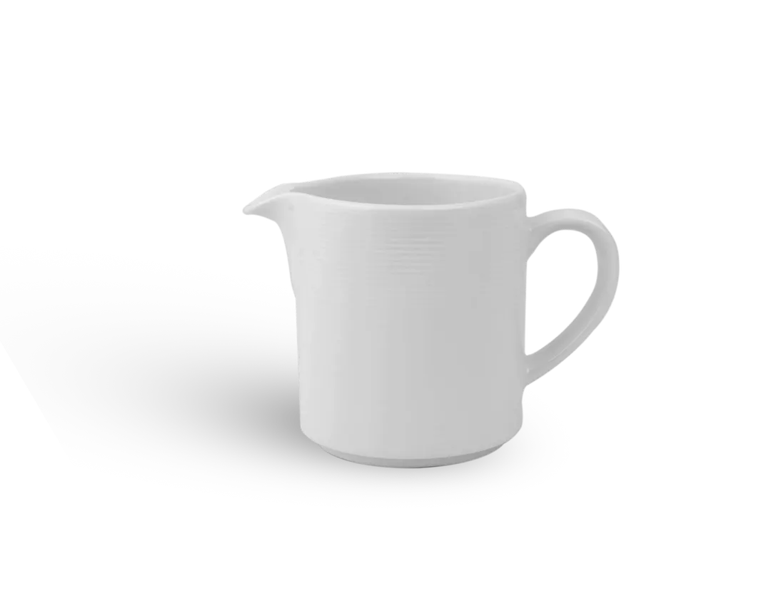 Ariane Porcelain APRARN121064015 Creamer Pitcher, 5 oz, Ivory Porcelain, Handle, 12/Case