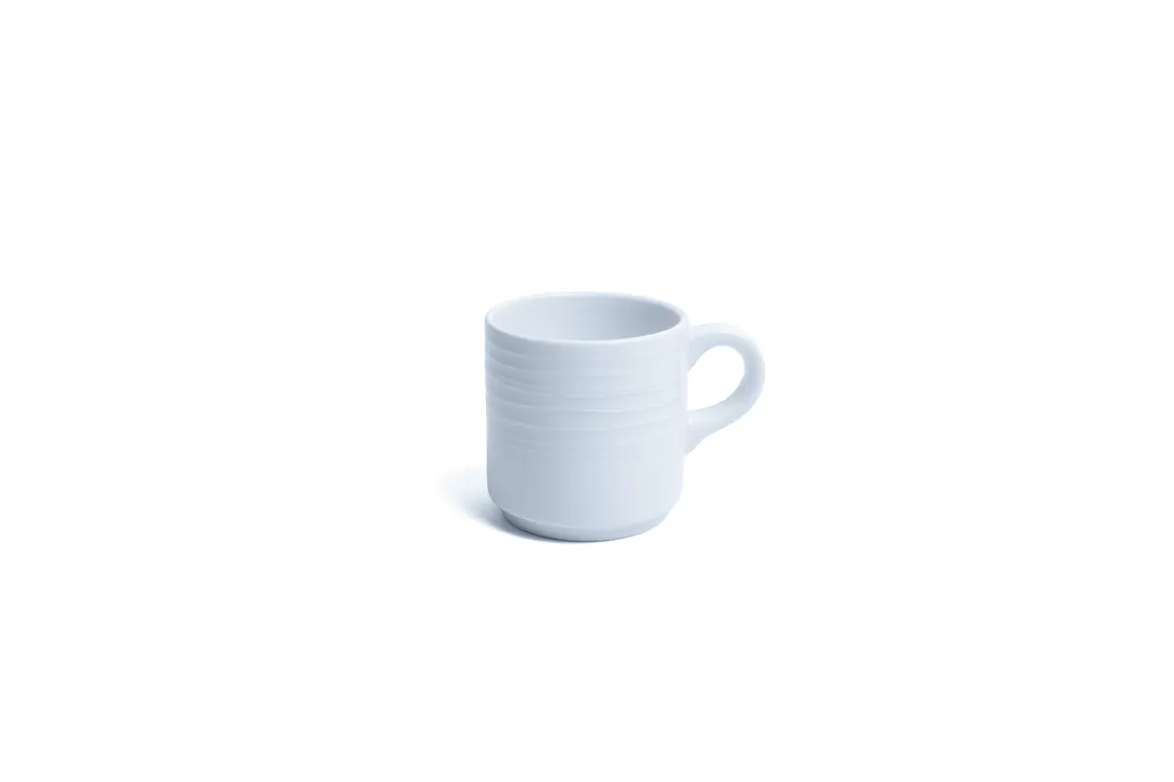 Ariane Porcelain APRARN13A043009 Stackable Espresso Cup 3 Oz Glacier Eclipse Porcelain - 12/Case