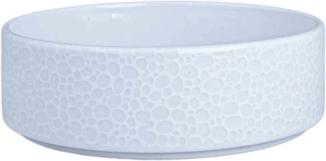 Ariane Porcelain APRARN13B021012 Stackable Salad Bowl 4 5/7" Glacier Mineral Porcelain - 12/Case