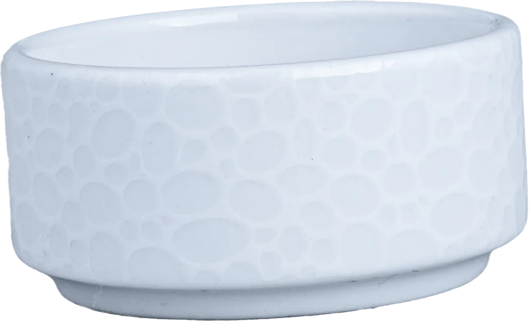 Ariane Porcelain APRARN13B075001 China Ramekin, 2 3/4" (7 Cm), Glacier Mineral, Porcelain - 12/Case
