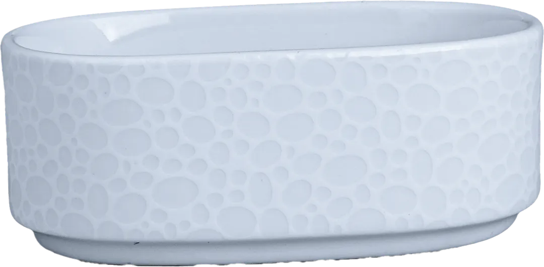 Ariane Porcelain APRARN13B077002 Sugar Packet Holder, 4" Length, Glacier Porcelain - 12/Case