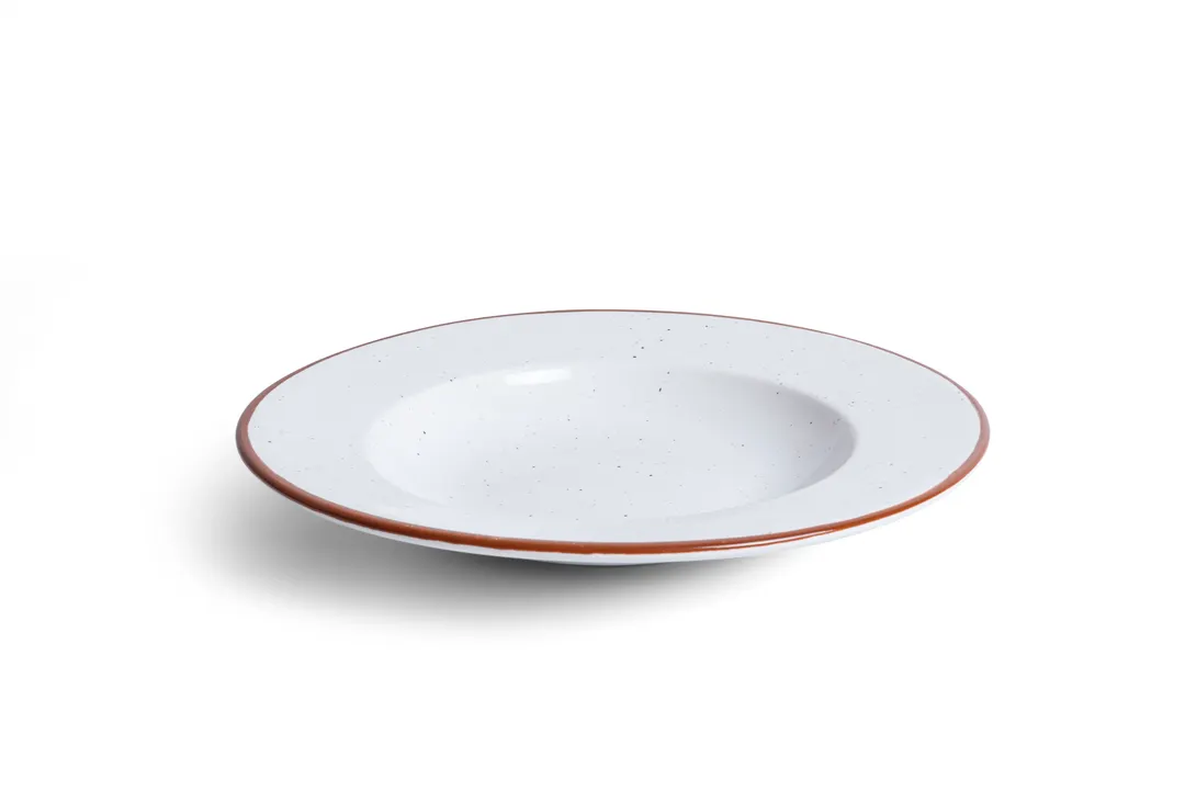 Ariane Porcelain APRARN205012026 China Plate, 10" 1/4" Deep Rim, Terra Arena, Porcelain, 6/Case