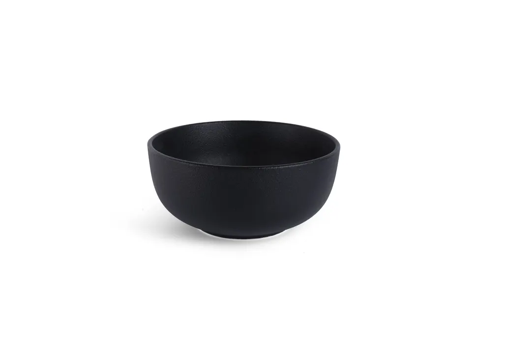 Ariane Porcelain APRARN259022016 Non-Stackable Bowl, 6" Black Dazzle Porcelain - 8/Case
