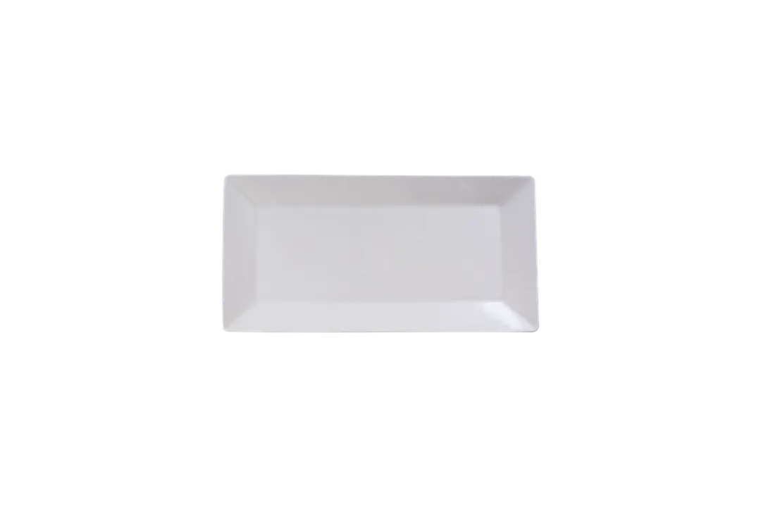 Ariane Porcelain ARRARN000011015 Rectangle Plate, 6.19" x 3", Ivory, Porcelain - 12/Case