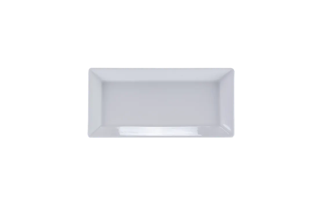 Ariane Porcelain ARRARN000011034 Rectangle Ivory Porcelain Plate 13-3/16" x 6-1/2", 6/Case