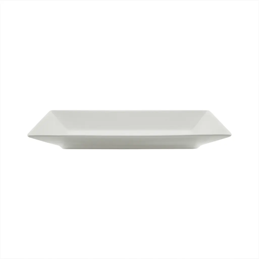 Ariane Porcelain ARRARN000012019 China Plate – 7 2/3" x 3 1/2" Ivory Porcelain Rectangle, 12/Case
