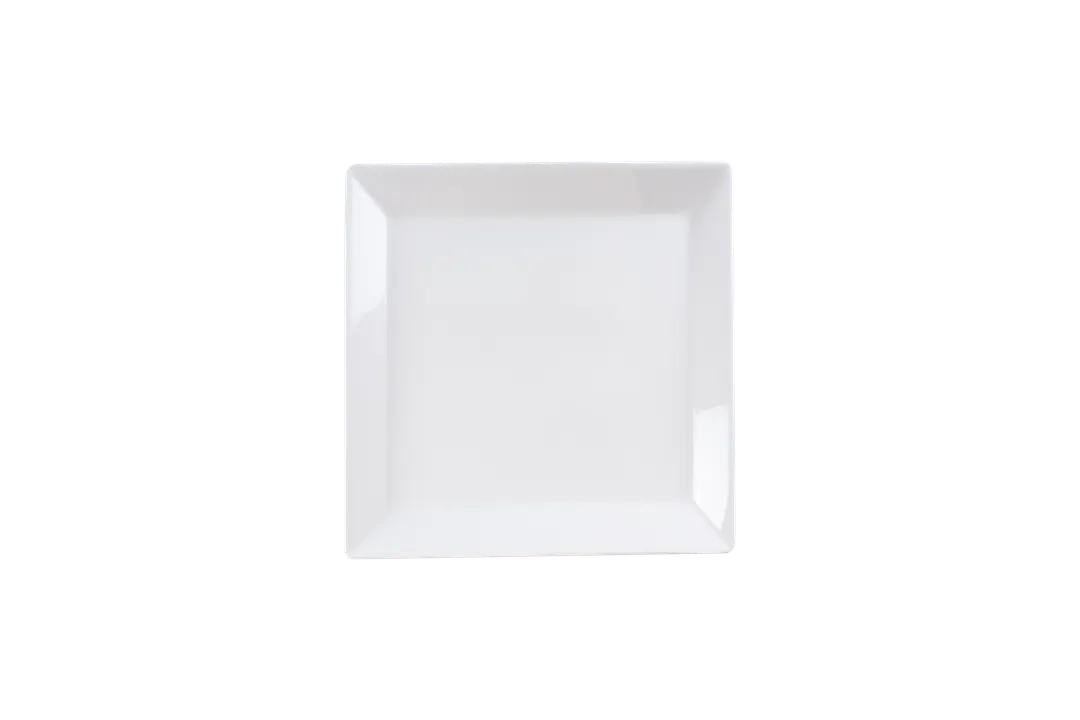 Ariane Porcelain ARSARN000011022 Square China Plate, 8.5" x 8.5", Ivory, Porcelain - 12/Case