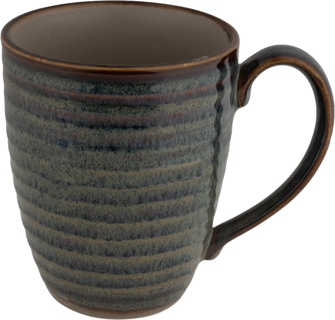 Ariane Porcelain ARTARND61054030 China Mug – 10 1/7 (30 Cl) Olive Darb Matt, Splash Atomic – 6/Case