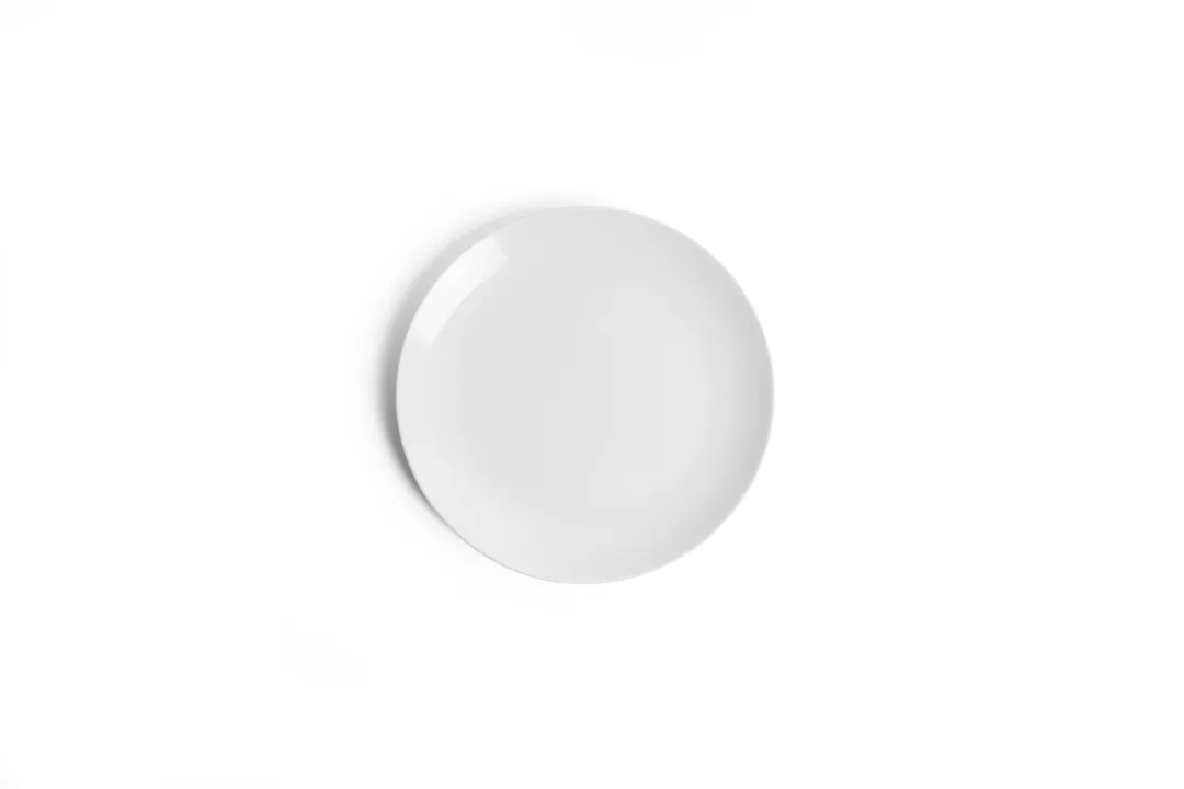 Ariane Porcelain AVCARN000011018 Vital Coupe Round Rimless Plate, 7" Ivory Porcelain, 12/Case