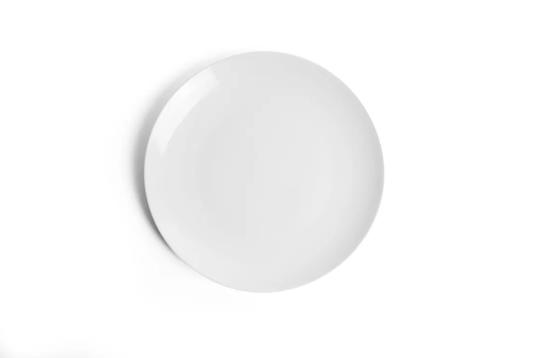 Ariane Porcelain AVCARN000011025 Vital Coupe Round Rimless Plate 10" Ivory Porcelain - 6/Case
