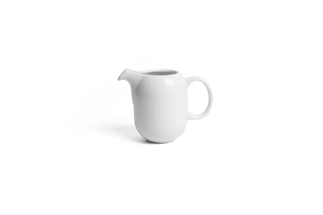 Ariane Porcelain AVCARN000064015 Vital Coupe Creamer, 5 Oz, Ivory, Porcelain, With Handle - 12/Case