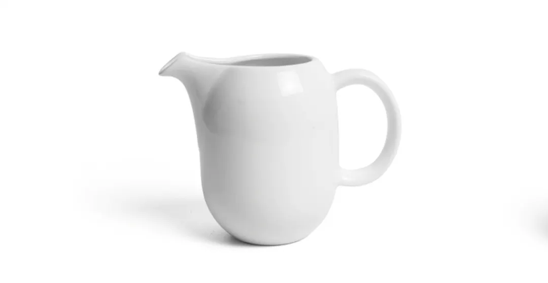 Ariane Porcelain AVCARN000065015 Vital Coupe Creamer, 5 Oz, Ivory, Porcelain - 12/Case