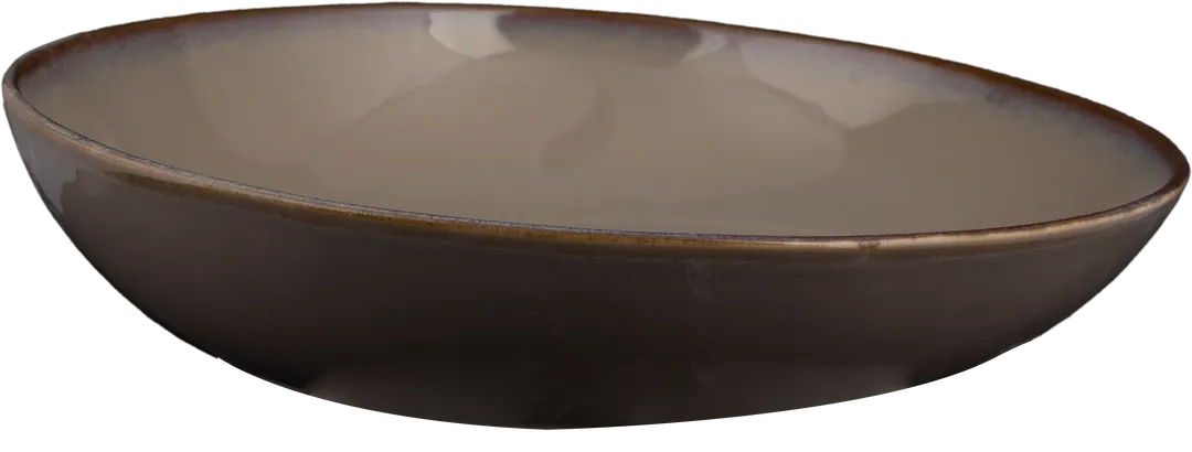 Ariane Porcelain AVCARN257012003 China Plate, 11" Round Coupe Rim, Porcelain, Splash Beige, 6/Case