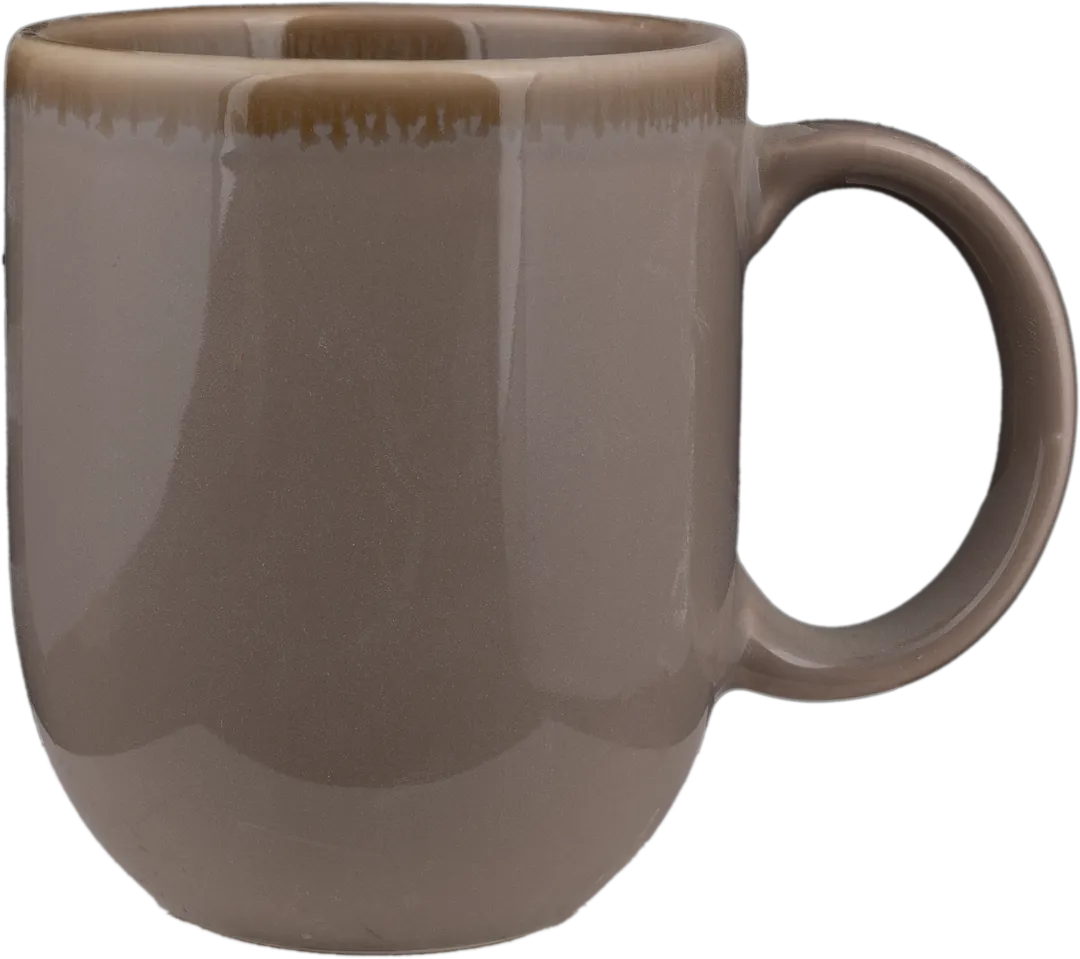 Ariane Porcelain AVCARN257054030 Vital Coupe Mug, 10 1/7 Oz, Splash Beige, Porcelain - 6/Case