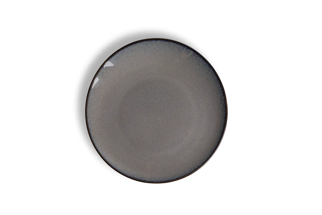 Ariane Porcelain AVCARN257111024 Coupe Plate 9 4/9" Round Porcelain Splash Beige - 12/Case